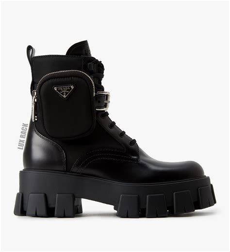 women's prada sport leather short boots 4410|Prada boots on sale.